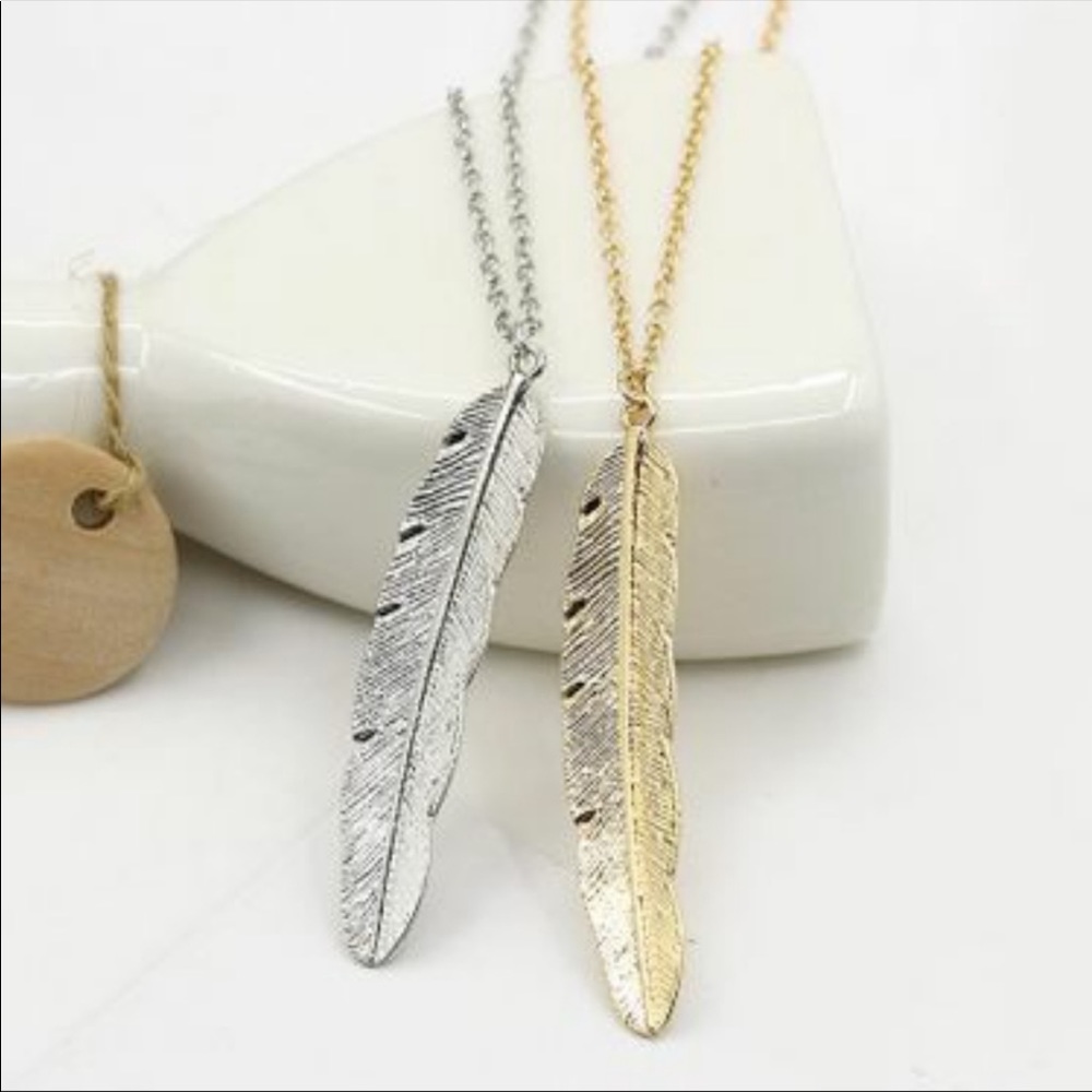 Feather Statement Necklaces